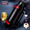 Large 5L Stainless Steel Insulated Thermos for Men - Portable Outdoor Travel Water Bottle