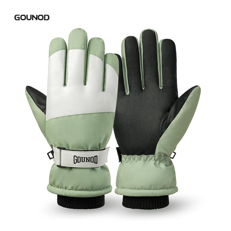 

Durable And Safe Winter Gloves Men Warm Windproof Waterproof Ski Women Glove Touch Screen Thermal Lining Anti-Slip Work Cycling Motorcycle