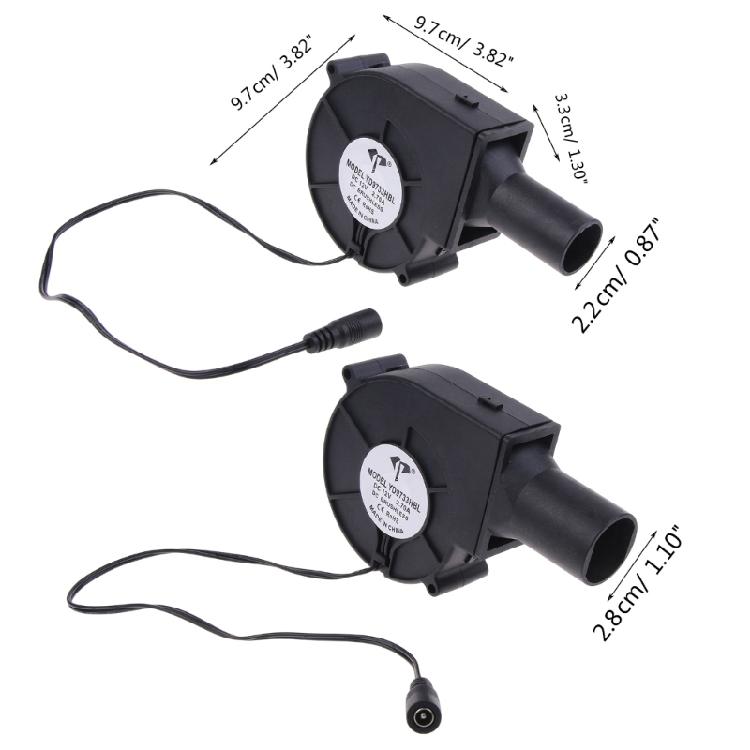 2.7A 4600RPM 9733 Centrifugal Computer Cpu-Cooling Fans Air Blowers High Speed