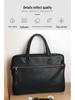 Men's Genuine Leather Fashion Briefcase Handbag