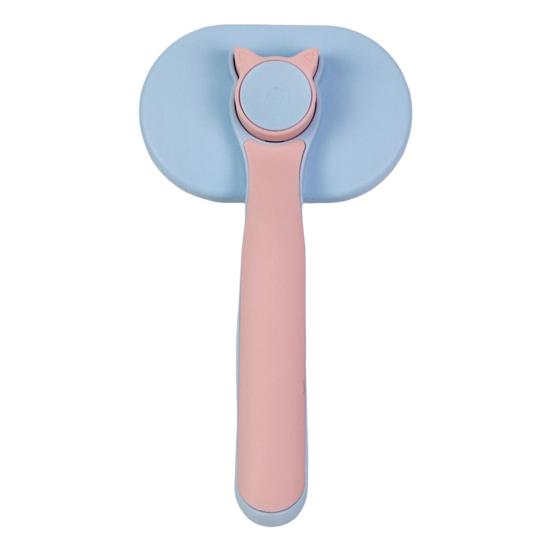 Szczotka igłowa ze stali nierdzewnej, antystatyczna, czyszcząca, grzebień dla kotów i zwierząt domowych, do delikatnego usuwania sierści, masaż