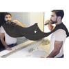 1pcs Beard Catcher Cape Bib Suction Apron Hair Shave Beard Catcher Clean Care Waterproof Floral Cloth With Two Suctio