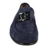 Salvatore Ferragamo Blue Prerov Suede Loafers