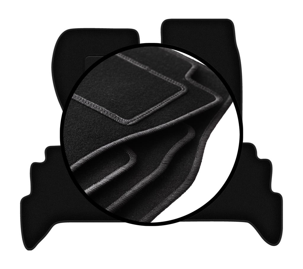 Set of Velour Floor Mats For: Land Rover Discovery I Off-road (1989-1998)