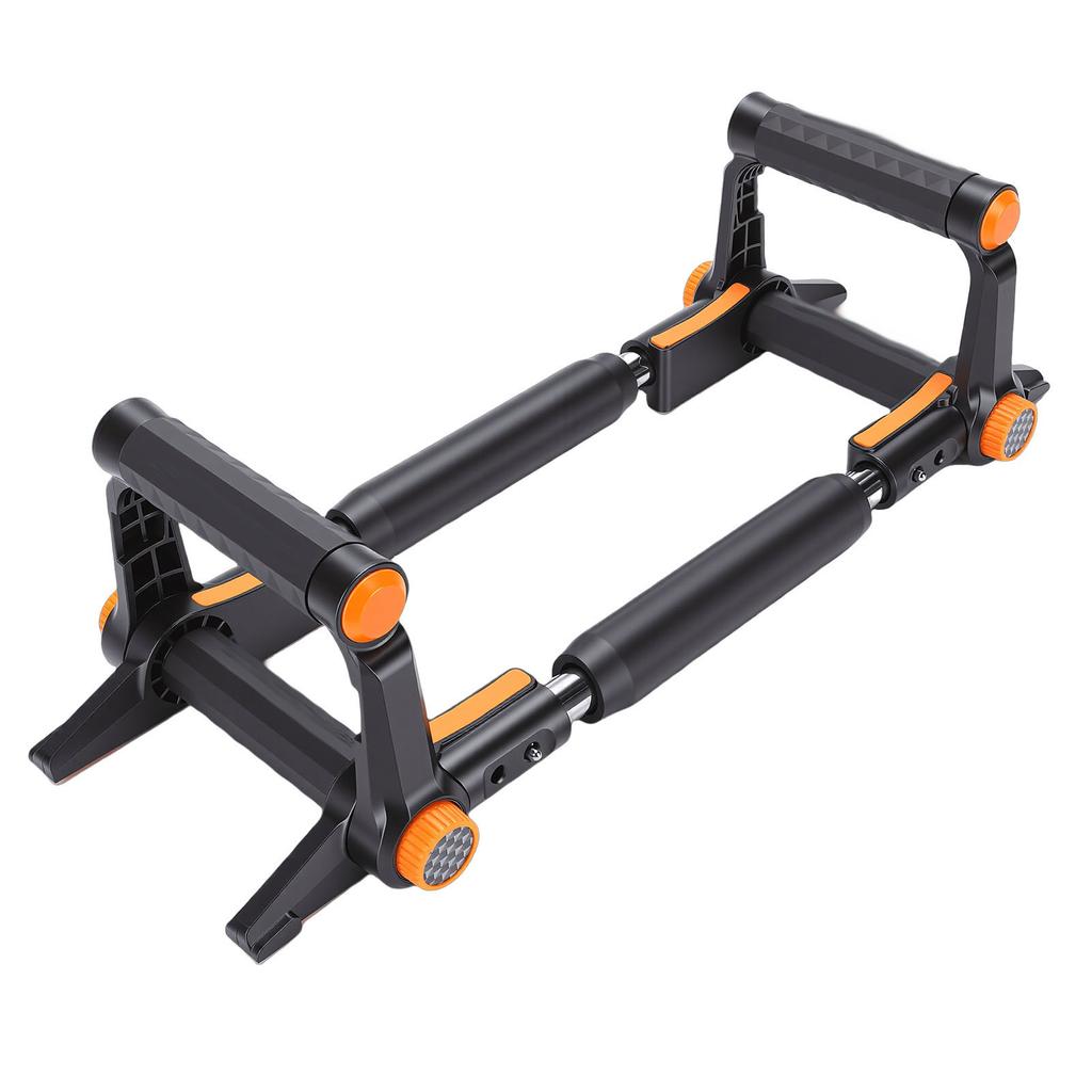 2 In 1 Arm Exerciser Push Up Bar Adjustable Tension Steel Spring Home Gym Equipment for Chest Arms Workout