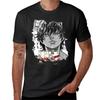 Baki Hanma The Grappler Old Scratched Design Logo for Otaku Gym Fitness TShirt Cute Clothes Men Clothes