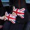 PU Leather Car Seat Neck Pillow Headrest For Mini Cooper U25 Countryman J01 J05 Aceman F65 F66 F67 Auto Interior Accessories