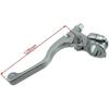 Shorty Griff Bremshebel Für Hond CRF 100F 110F XR 50 80 Für Kawski KLX110 Für Suzk DR-Z 110 125 Für YMH PW80 TT-R 110E 125E 90E Teile(Schwarz)