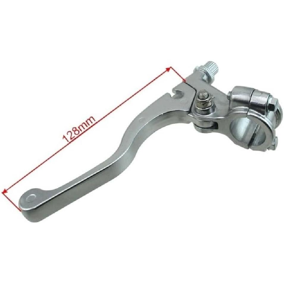 Shorty Griff Bremshebel Für Hond CRF 100F 110F XR 50 80 Für Kawski KLX110 Für Suzk DR-Z 110 125 Für YMH PW80 TT-R 110E 125E 90E Teile(Schwarz)