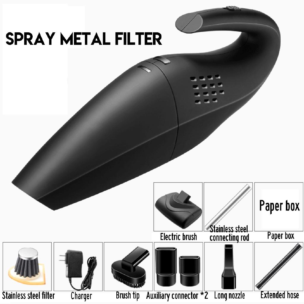 120W Cordless Handheld Vacuum Cleaner HandStick Cyclon Auto Wireless Cleaning Tool Super Suction Wet And Dry Dual Use