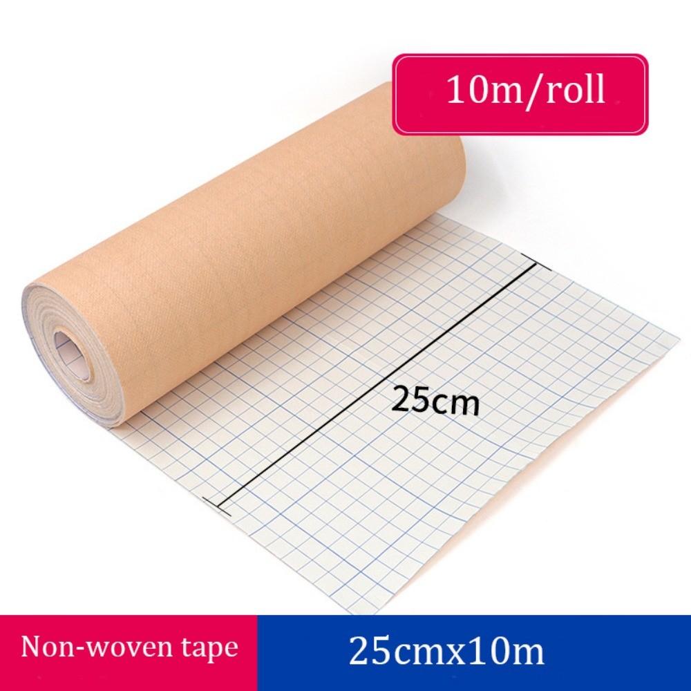 1 Rolle Medizinischer Klebe-Wundverband Vliesbandage Atmungsaktive Gaze Nadelpflaster Fixierung Chirurgisches Klebeband Rolle