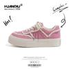 Global ZHQ-HQ007 Milk-colored Canvas Shoes Women's New Summer Breathable Casual Hong Kong Flavor Versatile Popular White Shoes