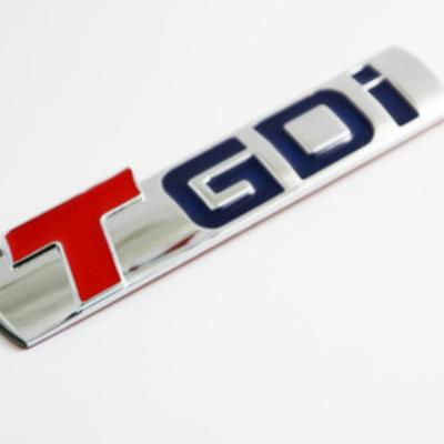 5X 3D Metal TGDI  Logo Emblem Badge Car Sticker Auto Accessories for G/eely EMGRAND Maple ENGLON GLEAGLE