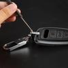 For Jeep Car Anti-Lost Metal Keychain 3D Styling Badges Key Ring For Jeep Grand Cherokee Wrangler JK Gladiator Compass Renega