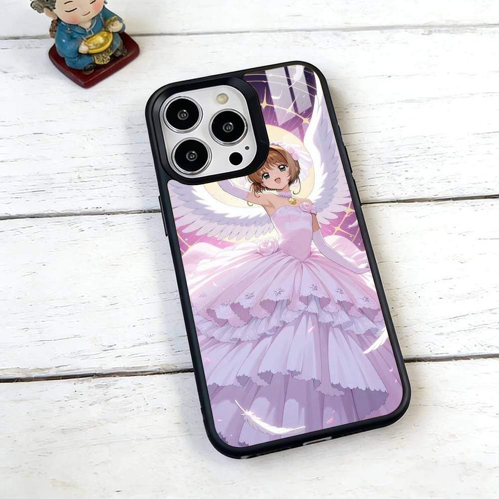 CardCaptor Sakura Anime Phone Case For iPhone17,16,15,14,13,12,11 Plus,Pro Magnetic For Magsafe Wireless Charging