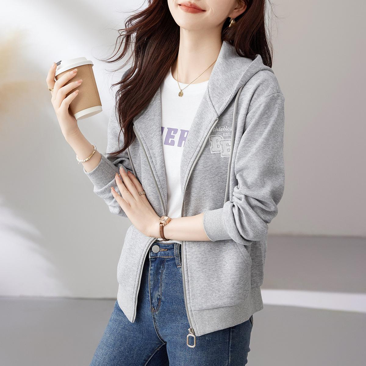 

Осенне-зимний женский повседневный кардиган с длинным рукавом 2XL серый