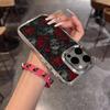 Gothic Patterns Raven Skulls Phone Case For IPhone 17 Air 16 15 14 13 12 11 Pro Pro Max Plus Transparent Soft Cover