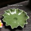 Handicraft Ceramic Incense Insert Holder Flower Statue Anti-slip Aromatherapy Burner Non-sticky Durable