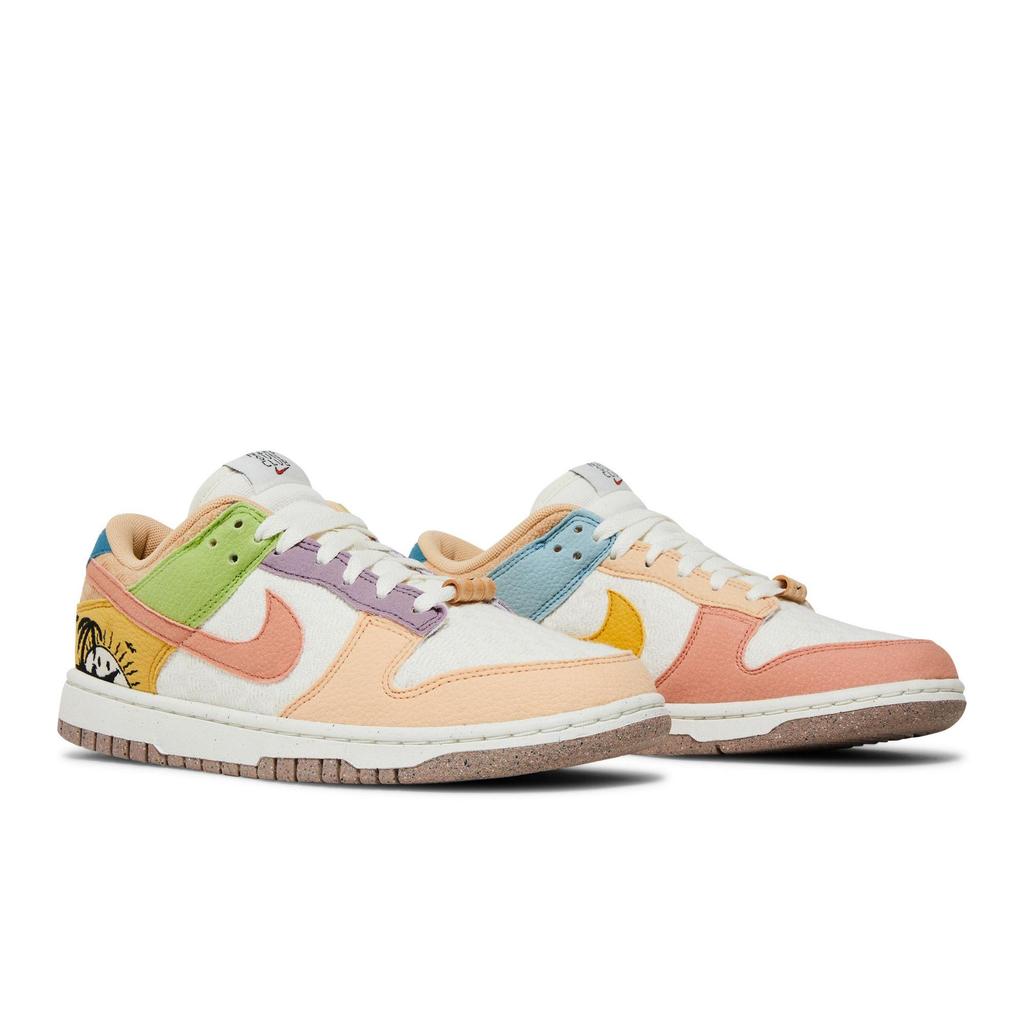 Nike Womens Dunk Low SE 'Sun Club' (women's sizes) Sail Skateboard Shoes DQ0265 100
