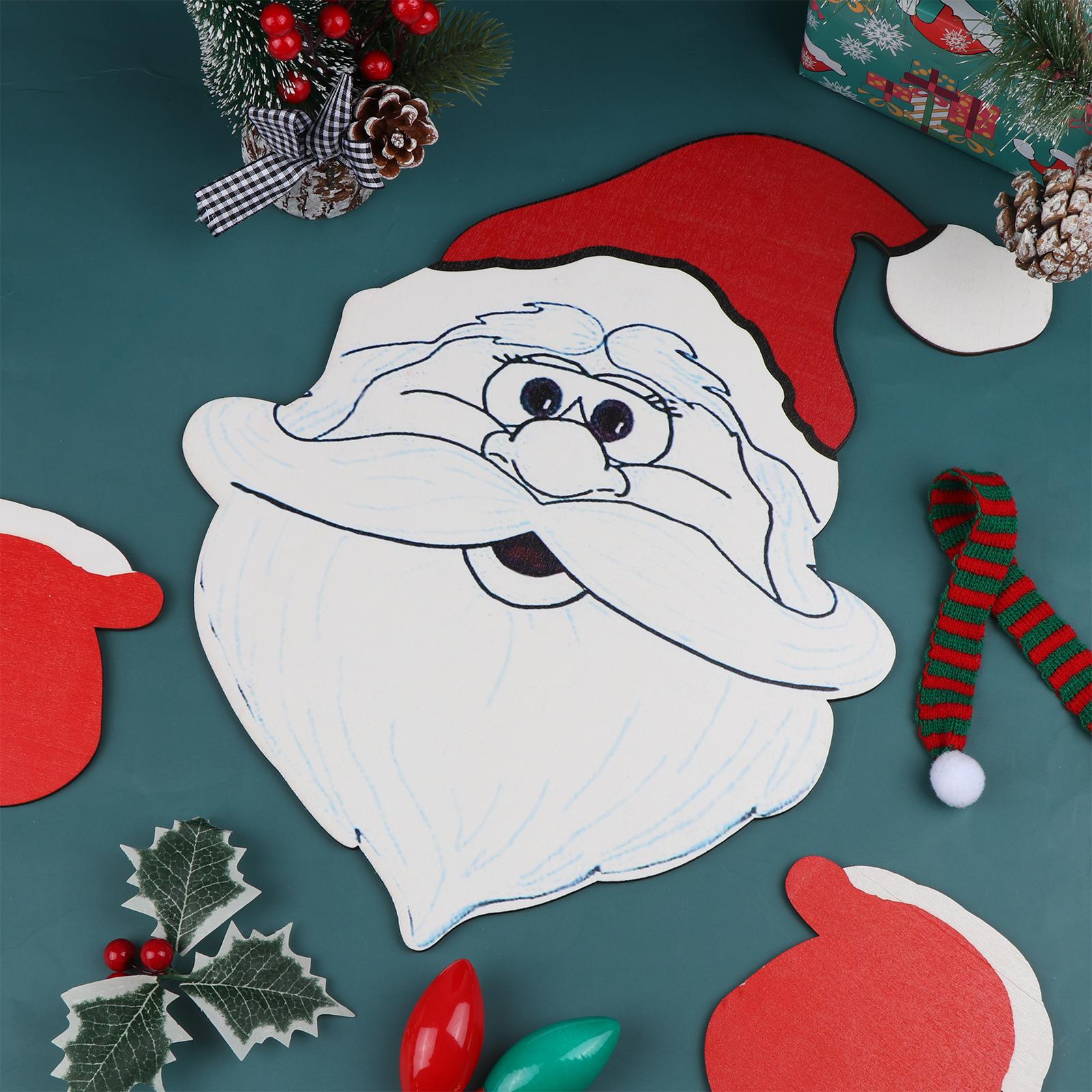 

Открытый забор Санта-Клауса, художественные садовые рождественские украшения