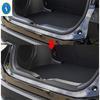 Stainless Steel Car Rear Trunk Door Sill Guards Scuff Plate Panel Protector Cover Trim Accessories For Toyota C-HR CHR 2024 2025