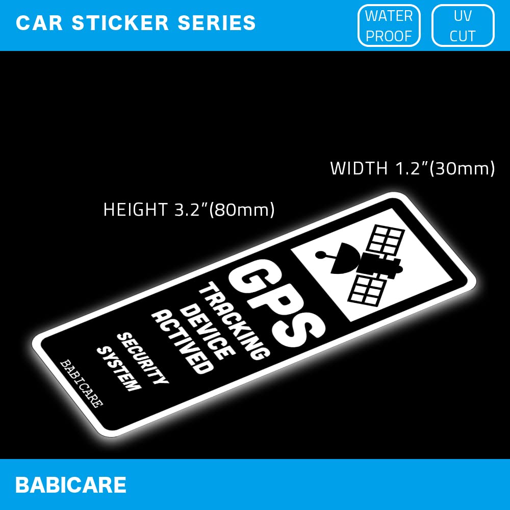 [BABICARE] GPS TRACKING GPS Tracking Sticker 2 Sheets Heat Resistant/Water