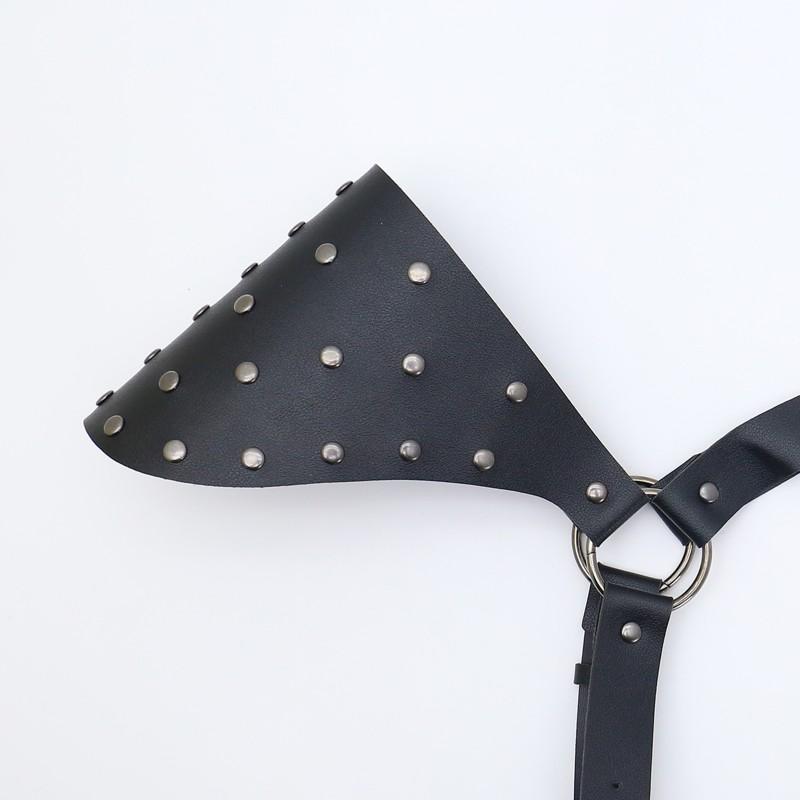 Medieval Knight Armor Viking Leather Single Shoulder Cosplay Accessory Halloween Costume Prop