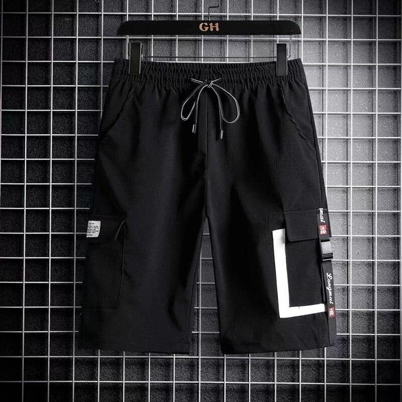 Men's Summer Sports Running Suit Short Sleeve + Shorts 2 Piece Set