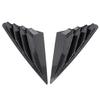 1 Pair Rear Window Louver Left Right Window Louver Air Vent Scoop Shade Cover Blind for A3 8Y Sedan