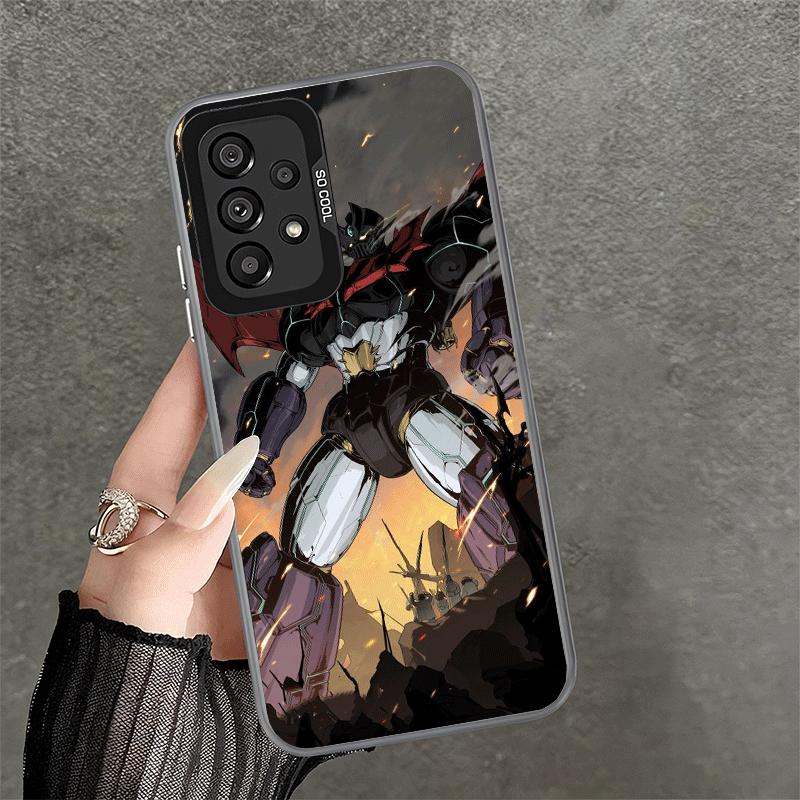M-Mazinger Z Anime Shockproof Phone Case for Samsung A17 A16 A15 A14 A37 A57 A36 A56 A26 A35 A55 A25 A34 A54 A24 A13 A23 A33 A53