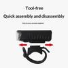 Super Bright Bike Front Light 4 Modes 1800Mah Long Battery Usb Fast Charge For Night Cycling Riding