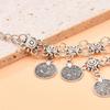 Vintage Coin Necklace Bohemian Style Ethnic Charms Necklace Multipurpose Tassel Necklace  For Women