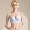Upward anti expansion and gathering soft circle adjustable bra