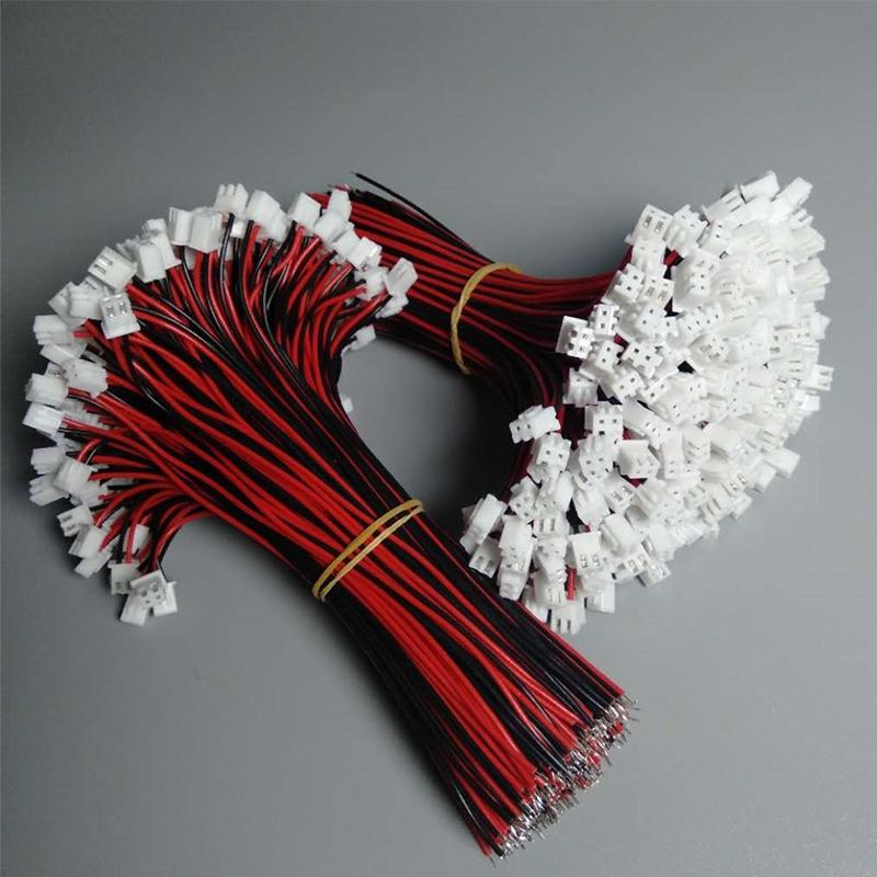 10PCS Micro JST XH 2.54 2P 3P 4P 5P 6PIN Male Female Plug Connector 2.54mm Pitch With Wire Cable Battery Charging Cable