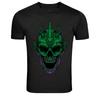 Demon Horn Skull Dark Fantasy Monster Graphic T-Shirt