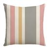 New Style Pillowcase Nordic Simple Geometric Bohemian Pink and Gray Text Sofa Pillowcase