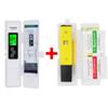 Digital PH/TDS/EC Meter Tester Thermometer Pen Water Purity PPM Range 0-9999 Filter Hydroponic for Aquarium Pool Water Monitor