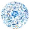 10/30/60pcs Blue Cute Cartoon Coquette Aesthetic Stickers INS Style Decals Kid Girl DIY Scrapbook Laptop Guitar Sticker Toy Gift