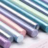 8pcs Mixed Aurora Borealis Wax Sticks, Round Gold Polarized Wax Stamps for Decorating Envelopes Greeting Cards, Fire Lacquer