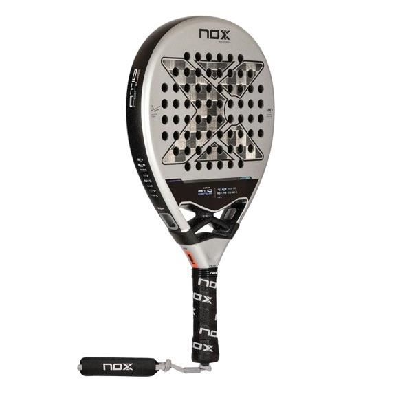 Raquette De Padel - NOX - AT10 Genius 18K - Couleur Anthracite - Taille Unique - Fibre De Carbone 18K