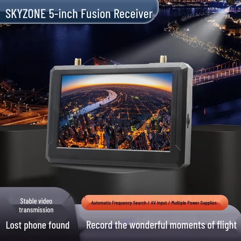 SKYZONE M5F 5-дюймовый FPV монитор с DVR