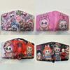 Anime Peripheral Wallet Cute Cartoon Change Bag Student Children Universal PU Half Fold Wallet