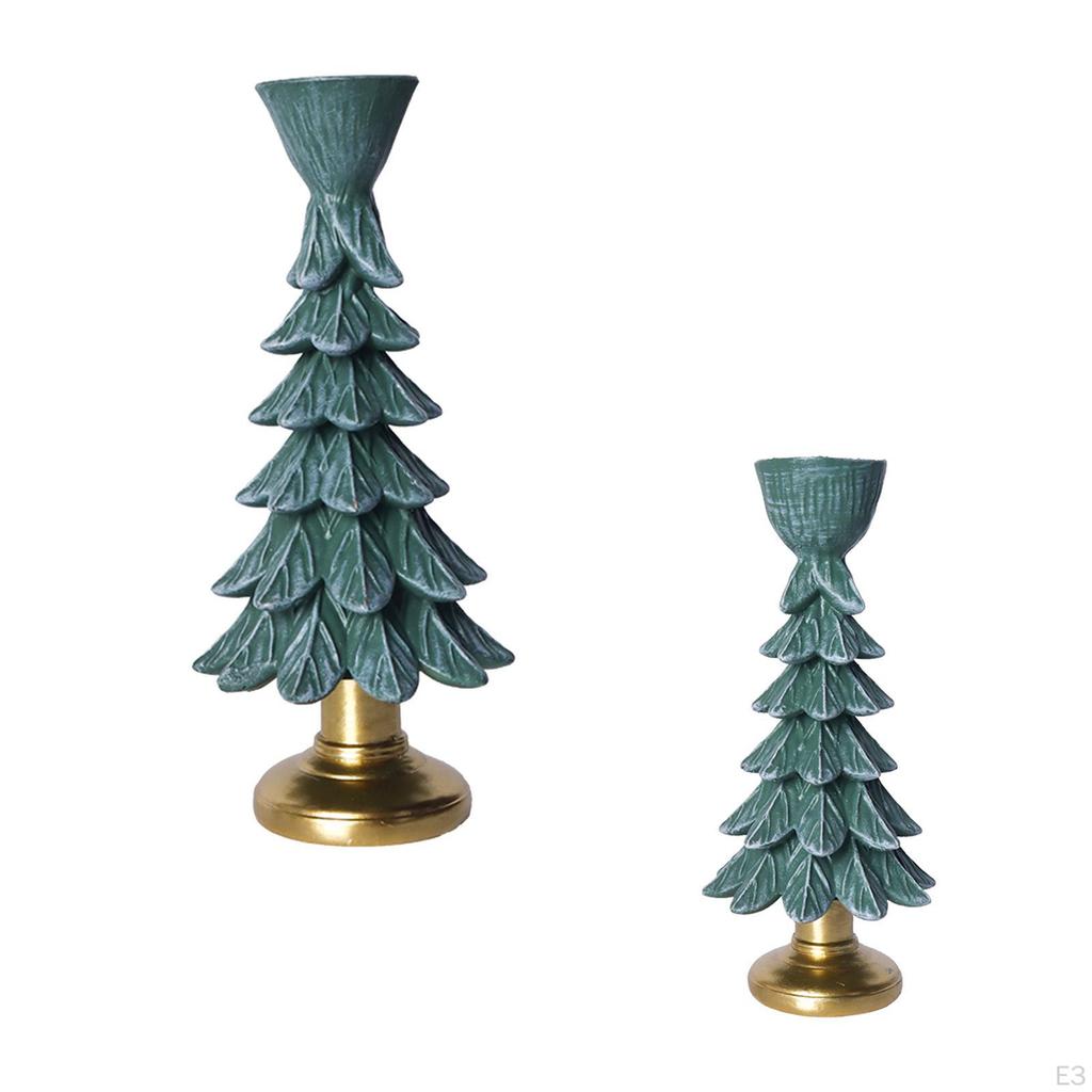Christmas Tree Candle Holder Candles Stand Practical Creative Ornament Gift Decoration
