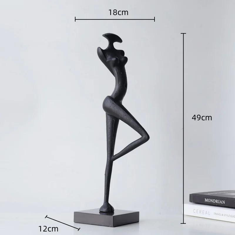 Artigianato in Metallo Figura di Movimento Creativa Sportivo di Immersione Scultura Astratta Nuotatore Statuetta Metallica Decorazione per la Casa