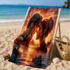 Love On The Tita-nic Beach Towel, Microfiber Beach Towel, Perfect For Pool, Beach, Travel, Home Decor Beach Party Fan Gifts