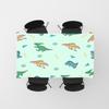Cartoon Print Tablecloth Polyester Home Decoration Plaid Blue Green Waterproof Non-Slip Dining Linen Bedding