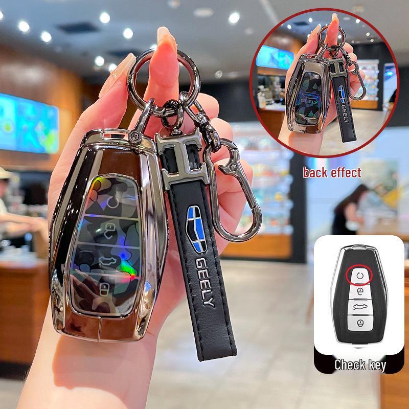 Geely Emgrand Key Case for Xingrui, L Boyue PRO, Xingyue L, L7/L6, Binyue with Metal Buckle