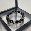 Premium Quality Obsidian Beads Dark Theme Bracelet For Couples And Travel Gifts