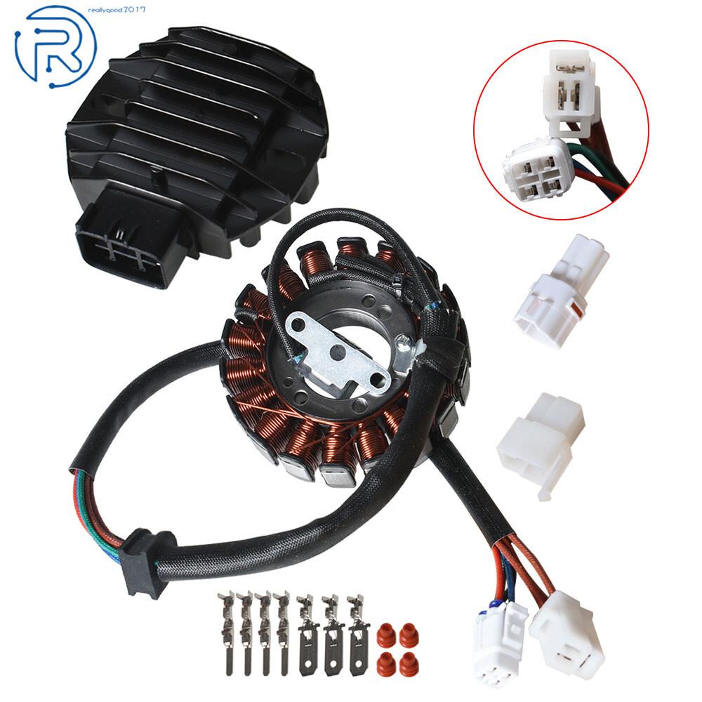Stator & Regulator Rectifier for Suzuki LT-Z400 Quadsport Z400 03-08 ATV US