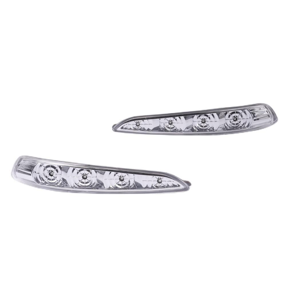 For 11-15 Hyundai Sonata Hybrid Left & Right Side Mirror LED Turn Signal Lights
